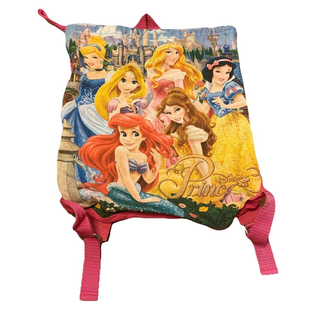 Walt Disney World Parks Exclusive Disney Princess Cinch Bag Backpack